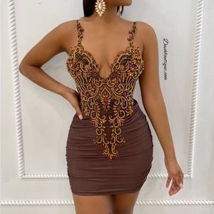 Bronze Dachboutique Dress